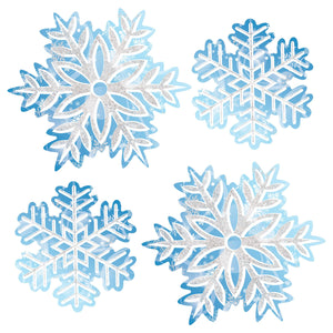 Winter Wonderland Hanging Snowflakes (4 per Case)