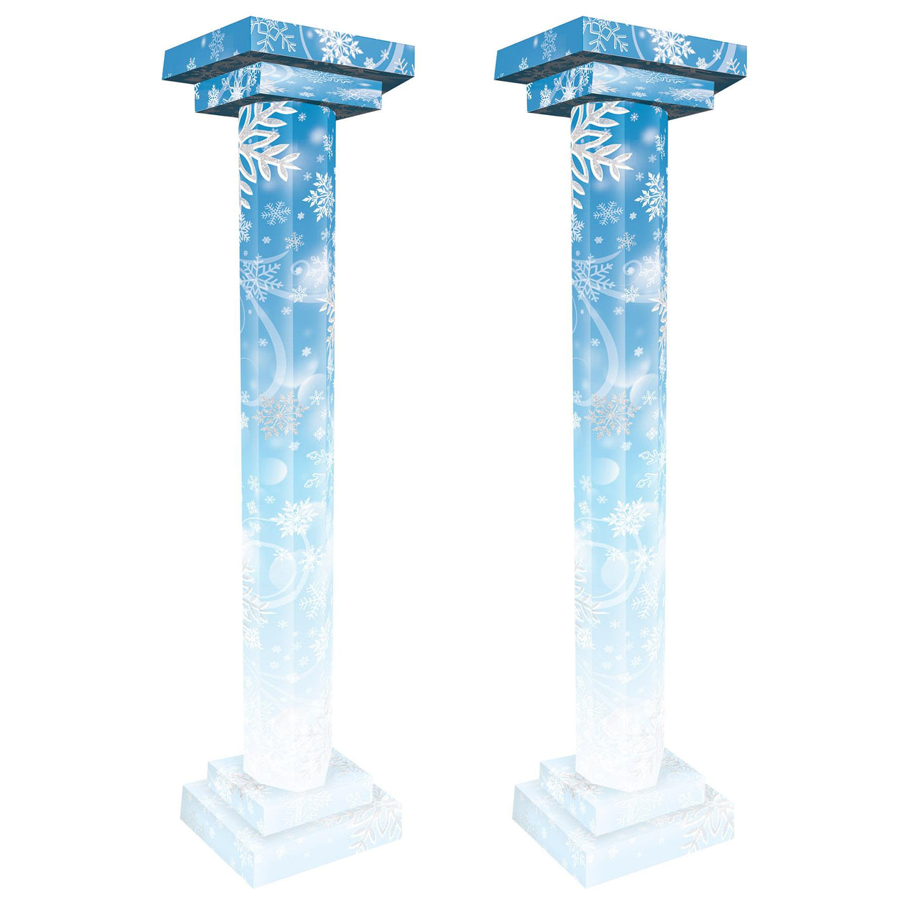 Winter Wonderland 3-D Tall Column Props (2 per Case)