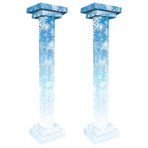 Winter Wonderland 3-D Tall Column Props (2 per Case)