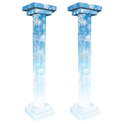Winter Wonderland 3-D Tall Column Props (2 per Case)