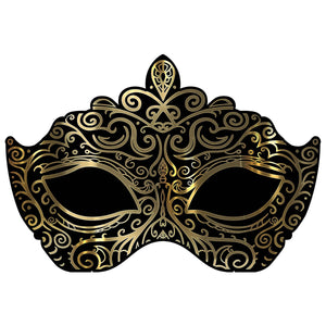 Masquerade Mask Stand-Up Decoration - 3 Foot