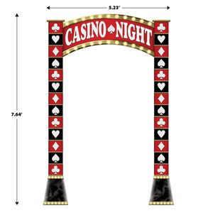 Casino 3-D Archway Prop - Prom 3-D Archway Prop 91.5x62.75 inch