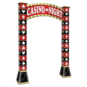 Casino 3-D Archway Prop Decoration 91.5 x 62.75 inch