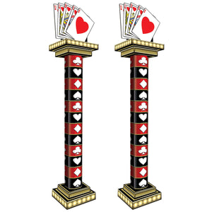 Casino 3-D Tall Column Props (2 per Case)
