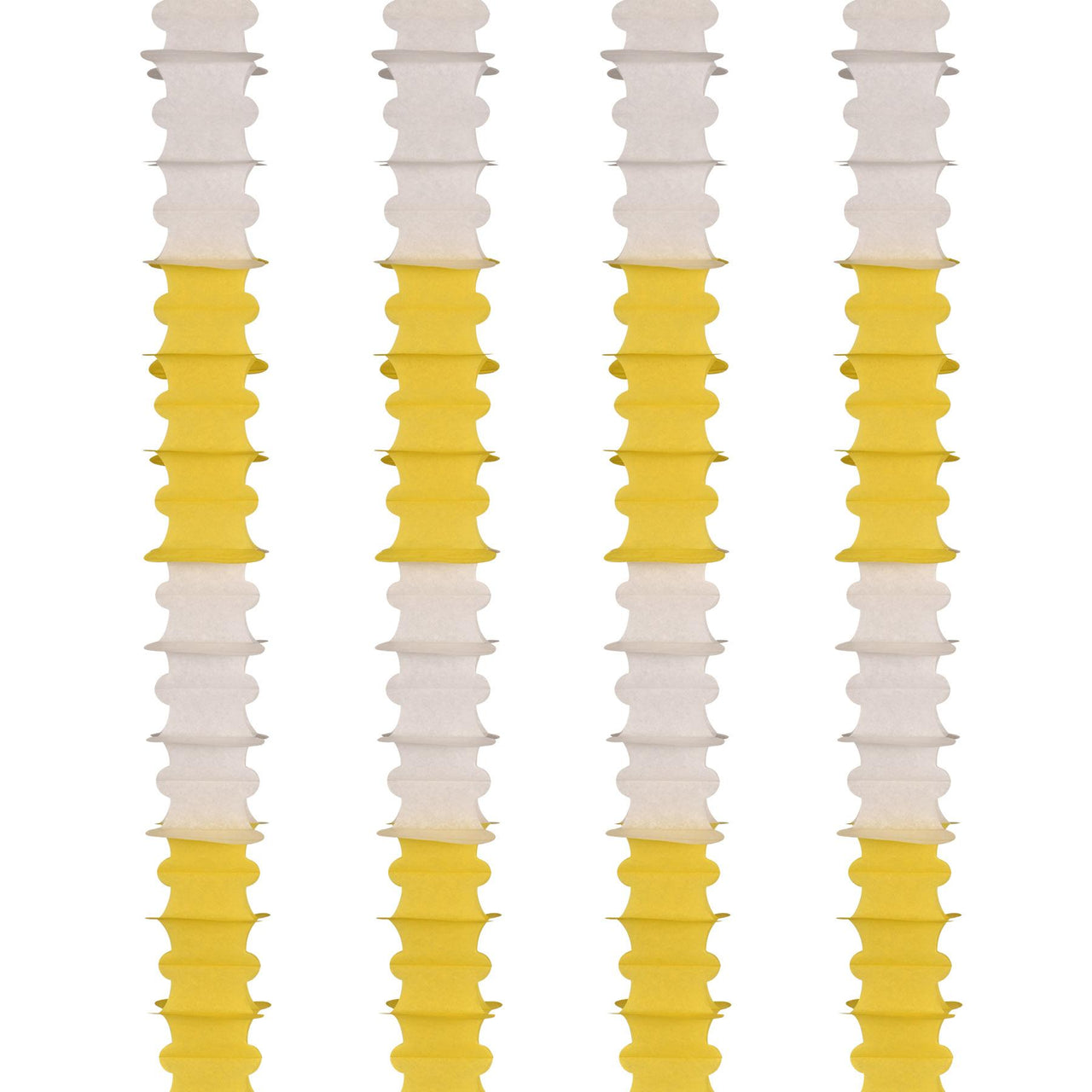 Ceiling Drops canary & white (4 Per Package)
