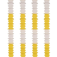 Ceiling Drops canary & white (4 Per Package)