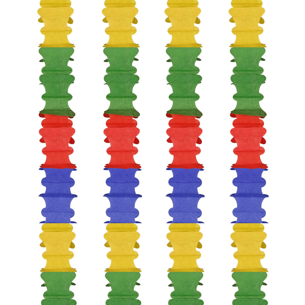 Ceiling Drops green, red, blue, canary (4 Per Package)