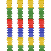 Ceiling Drops green, red, blue, canary (4 Per Package)