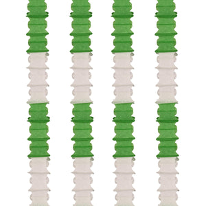 Ceiling Drops green & white (4 Per Package)