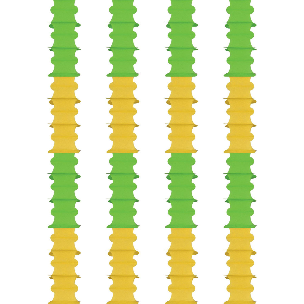 Ceiling Drops light green & canary (4 Per Package)