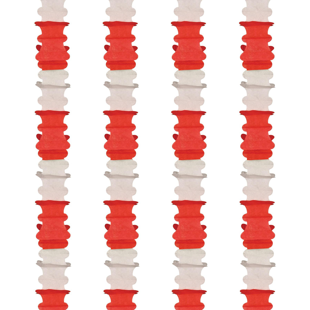 Ceiling Drops red & white (4 Per Package)