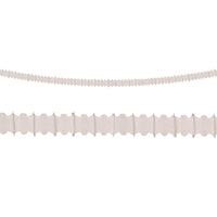 Beistle Ceiling Drops White - 4.5-inch x 14.5-feet Size - General Occasion Ceiling Decor