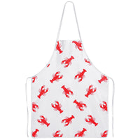 Crawfish Fabric Novelty Apron - Mardi Gras Crawfish Apron
