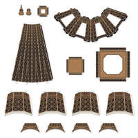 Beistle 3-D Eiffel Tower Prop - 94 inch x 40 inch, French Themed Decorations, 1/pkg, 4/case