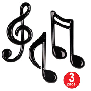 Bulk Molded Plastic Musical Notes (Case of 36) by Beistle