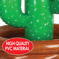 Bulk Inflatable Cactus Cooler (Case of 6) by Beistle