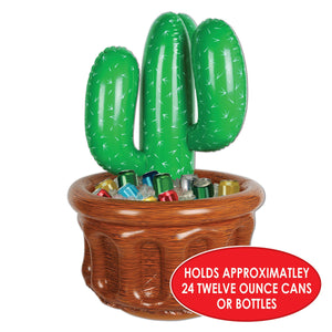 Bulk Inflatable Cactus Cooler (Case of 6) by Beistle