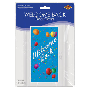 Bulk Welcome Back Door Cover Party Signs and Banners (Case of 12) by Beistle