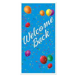 Beistle Welcome Back Party Door Cover