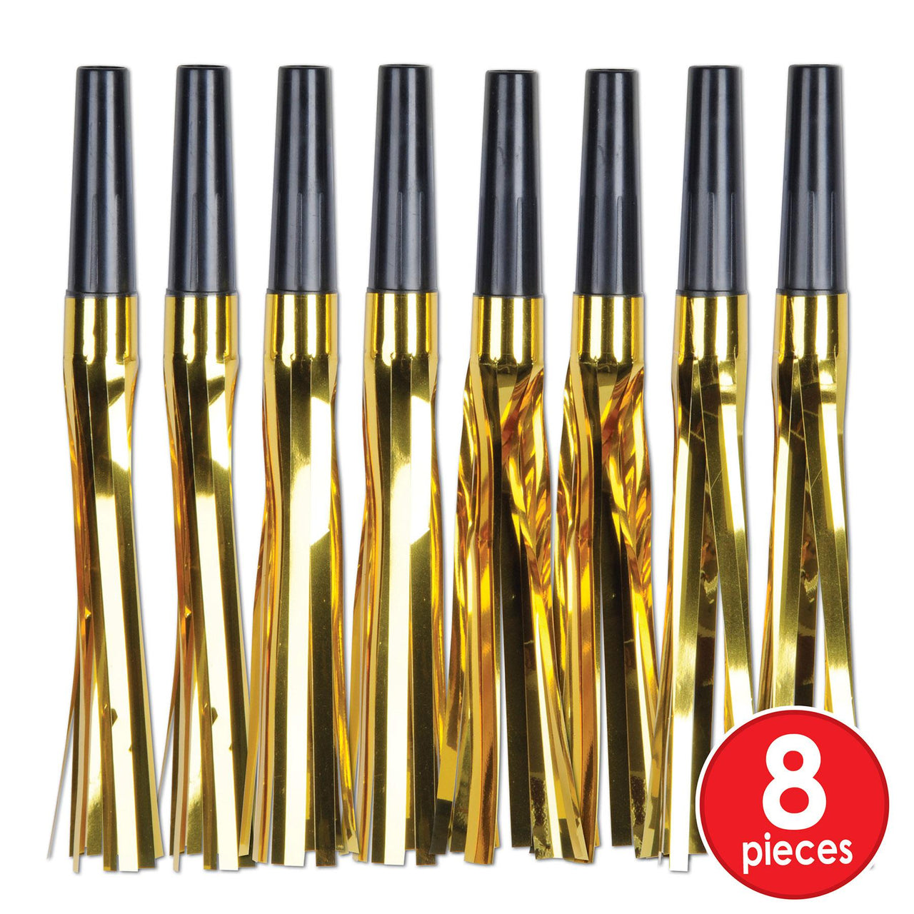 Bulk Black & Gold Squawkers (Case of 96) by Beistle