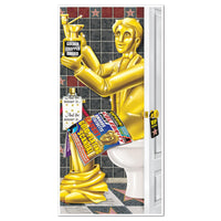 Beistle Awards Night Restroom Party Door Cover