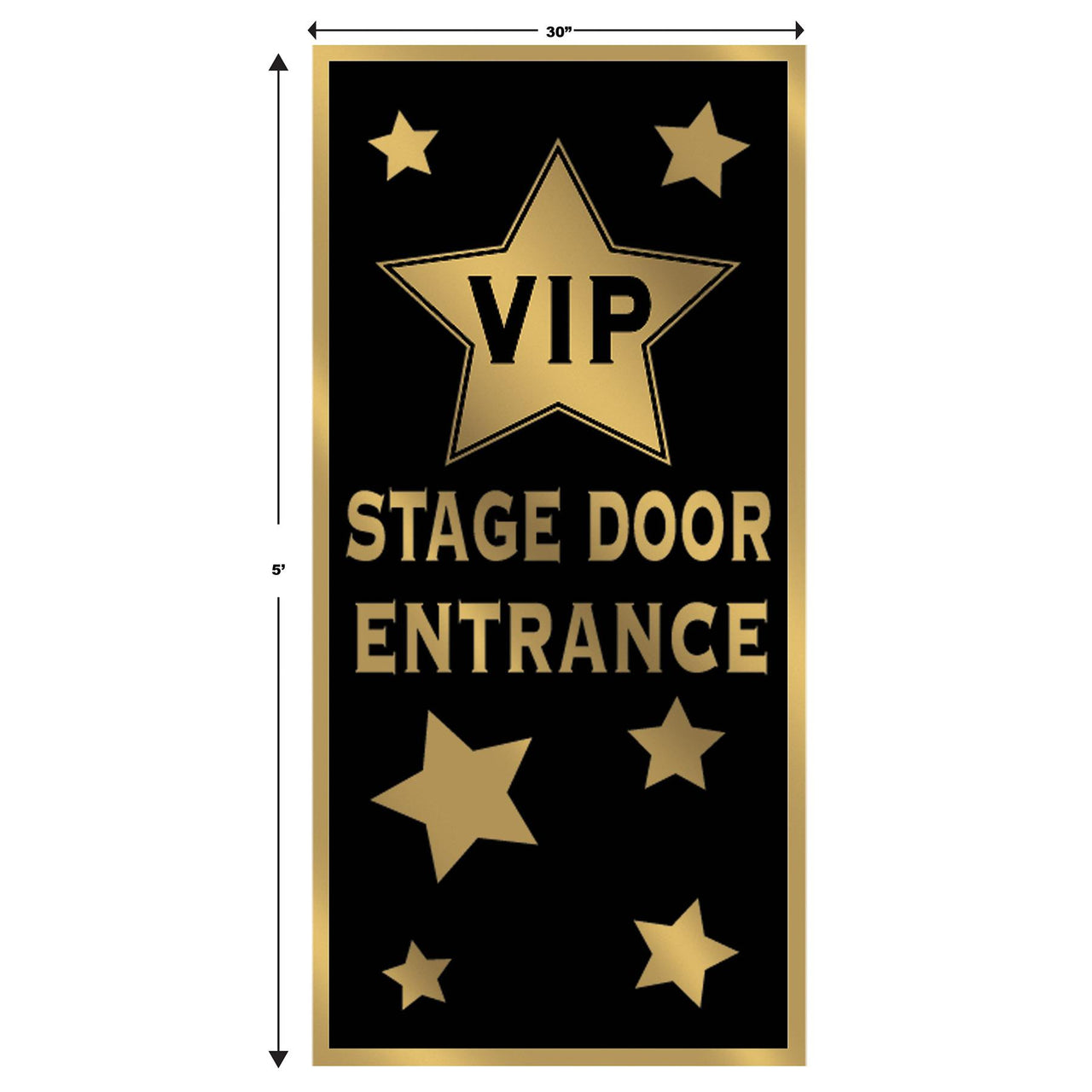 Bulk VIP Stage Door Entrance Door Cover (Case of 12) by Beistle