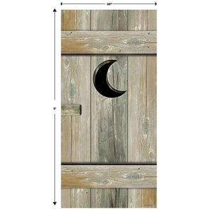 Bulk Western Party Outhouse Door Cover (Case of 12) by Beistle