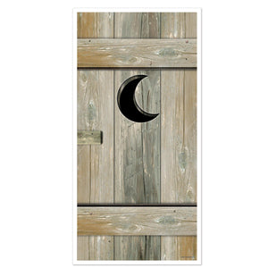 Beistle Outhouse Party Door Cover