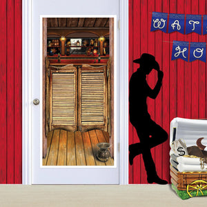 Western Party Supplies - Saloon Door Cover