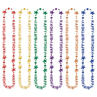 Beistle Happy Birthday Bead Necklaces