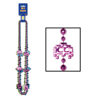 Beistle 80's Party Bead Necklaces (3/Pkg)