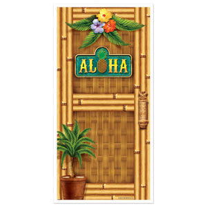 Beistle Luau Party Aloha Door Cover