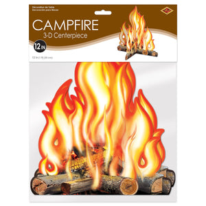 3-D Campfire Centerpiece (Case of 12)