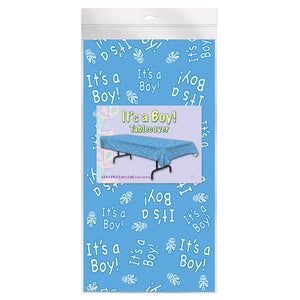 Bulk It's A Boy! Tablecover (Case of 12) by Beistle