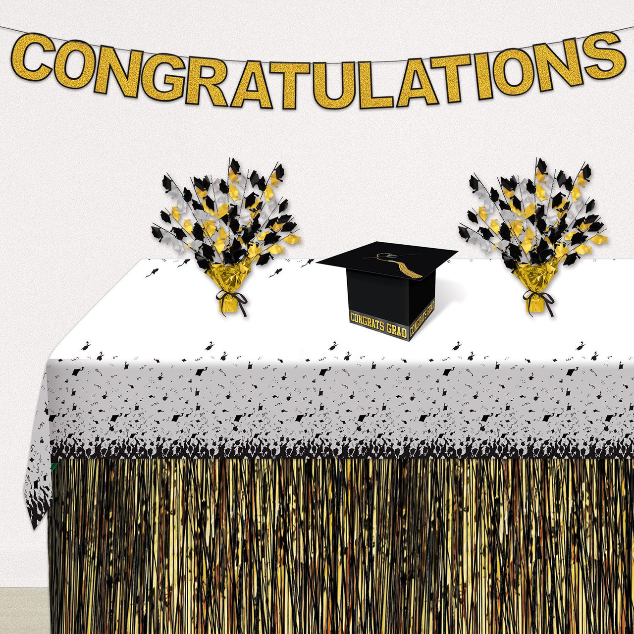 Grad Cap Card Box Black Grad Cap Card Box Black