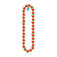 Luau Party Supplies: Rose Lei
