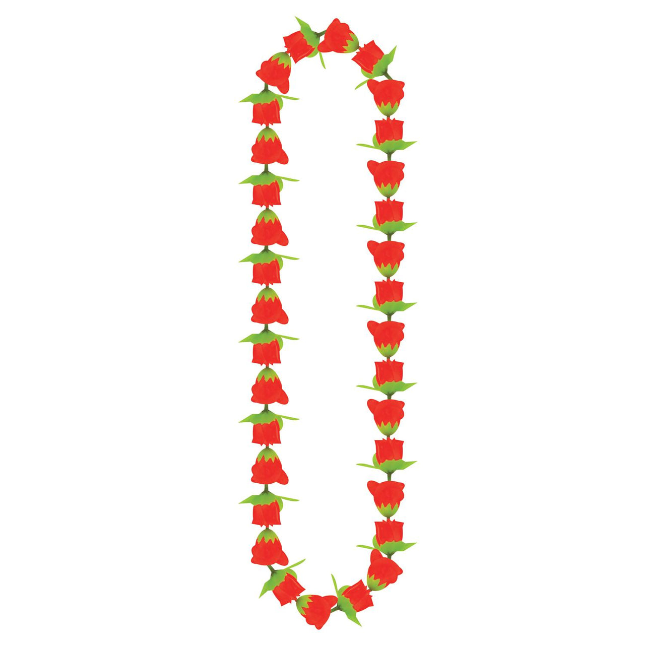 Beistle Luau Party Rose Fabric Lei