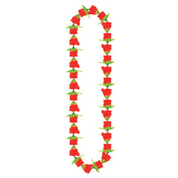 Beistle Luau Party Rose Fabric Lei