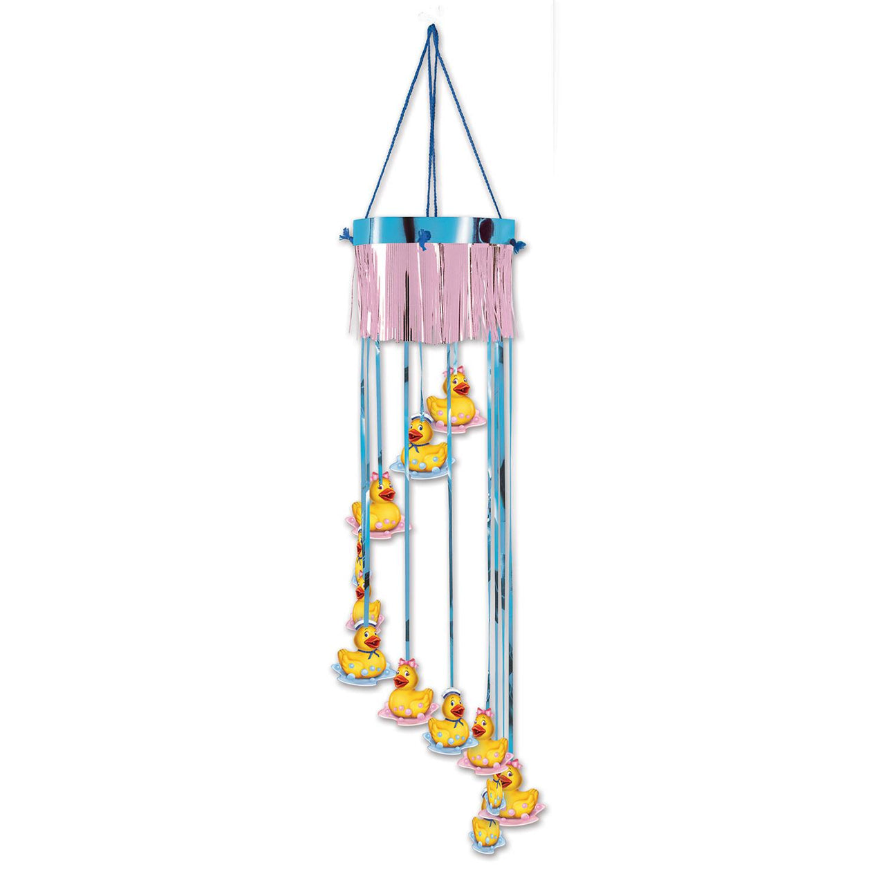 Beistle Just Duckie Shimmering Spiral