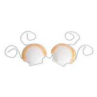 Beistle Luau Party Plastic Shell Bikini Top