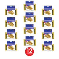 Western Party Supplies - Plastic Gold Bar Decorations