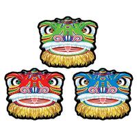 Beistle Dragon Party Cutouts (3/Pkg)