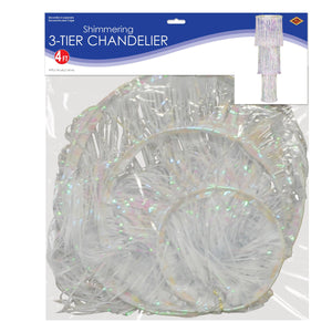 3-Tier Shimmering Chandelier