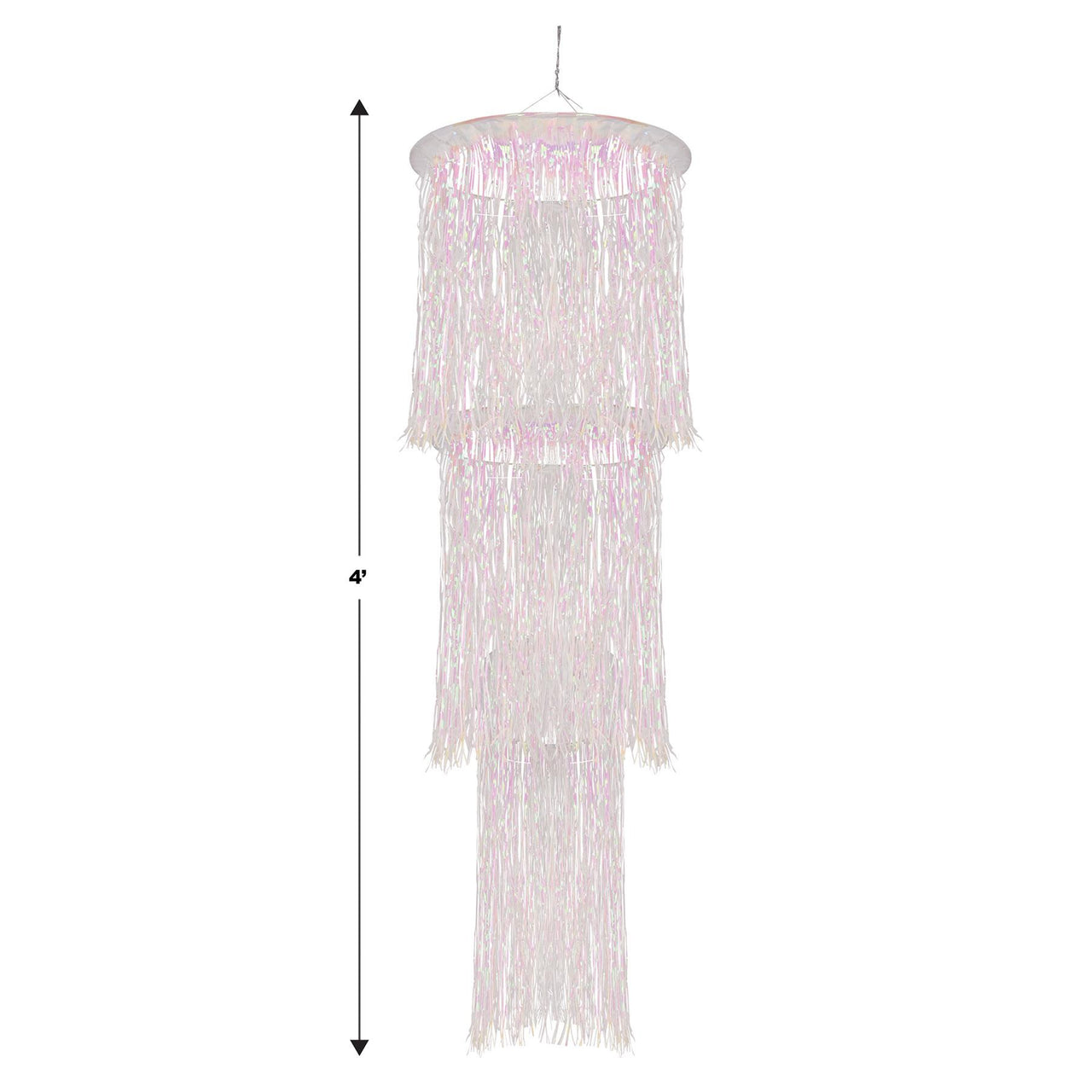 3-Tier Shimmering Chandelier