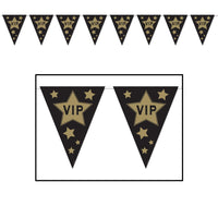Beistle VIP Party Pennant Banner