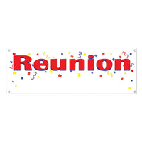 Beistle Reunion Party Sign Banner