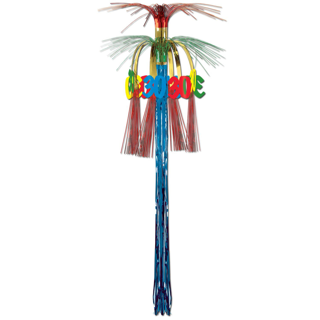 Beistle 30th Birthday Party Cascade Hanging Column