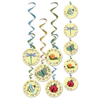 Beistle Garden Friend Whirls (5/Pkg)