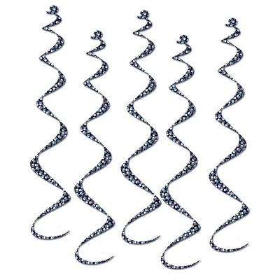 Beistle Printed Pirate Party Twirly Whirlys (5/Pkg)