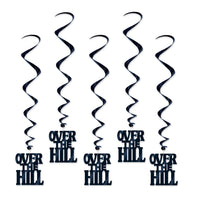 Beistle Over The Hill Birthday Whirls (5/Pkg)
